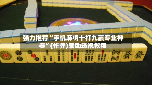 强力推荐“手机麻将十打九赢专业神器”(作弊)辅助透视教程-第3张图片