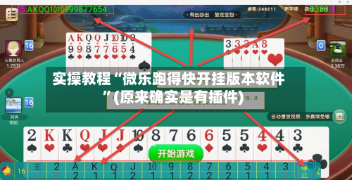 实操教程“微乐跑得快开挂版本软件”(原来确实是有插件)