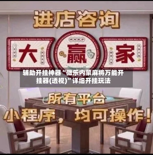 辅助开挂神器“微乐内蒙麻将万能开挂器(透视)”详细开挂玩法-第2张图片