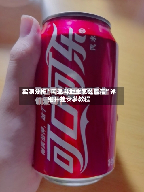 实测分析“闲逸斗地主怎么能赢”详细开挂安装教程
