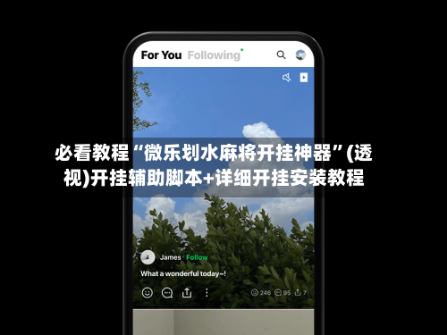 必看教程“微乐划水麻将开挂神器”(透视)开挂辅助脚本+详细开挂安装教程-第3张图片