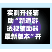 实测开挂辅助“新道游透视辅助器最新版本”开挂辅助脚本+详细开挂安装教程-第2张图片