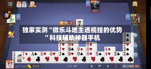 独家实测“微乐斗地主透视挂的优势”科技辅助神器手机-第2张图片