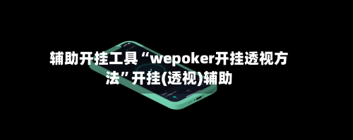 辅助开挂工具“wepoker开挂透视方法”开挂(透视)辅助-第3张图片