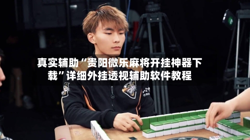 真实辅助“贵阳微乐麻将开挂神器下载”详细外挂透视辅助软件教程