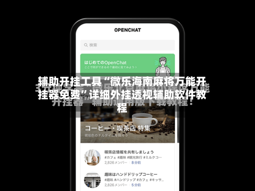 辅助开挂工具“微乐海南麻将万能开挂器免费	”详细外挂透视辅助软件教程-第3张图片
