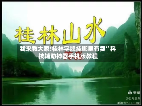 我来教大家!桂林字牌挂哪里有卖”科技辅助神器手机版教程-第2张图片