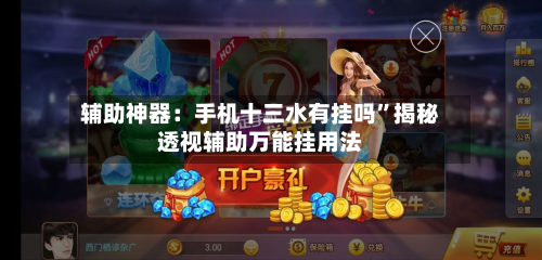 辅助神器：手机十三水有挂吗”揭秘透视辅助万能挂用法-第2张图片