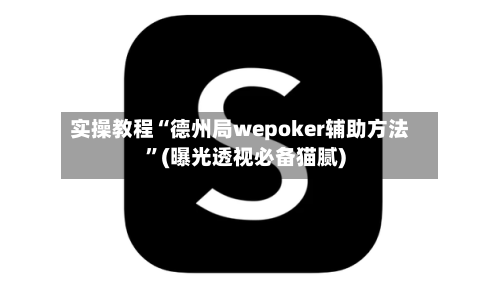 实操教程“德州局wepoker辅助方法”(曝光透视必备猫腻)-第2张图片
