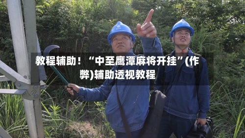 教程辅助！“中至鹰潭麻将开挂”(作弊)辅助透视教程