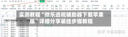 实测教程“微乐透视辅助器下载苹果版”详细分享装挂步骤教程