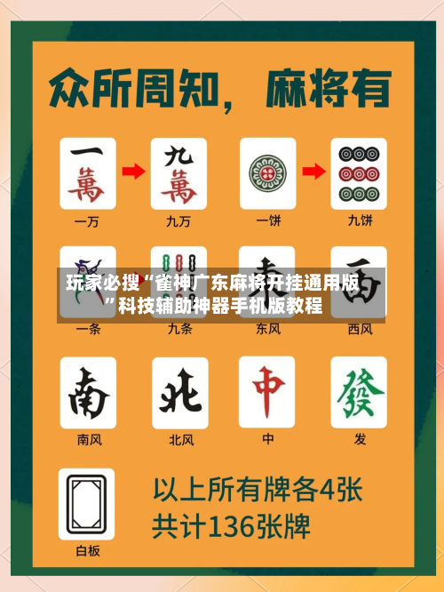 玩家必搜“雀神广东麻将开挂通用版”科技辅助神器手机版教程