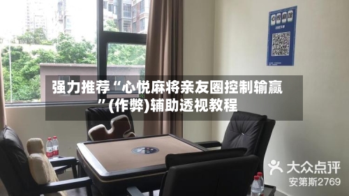 强力推荐“心悦麻将亲友圈控制输赢”(作弊)辅助透视教程-第2张图片