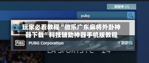 玩家必看教程“微乐广东麻将外卦神器下载”科技辅助神器手机版教程