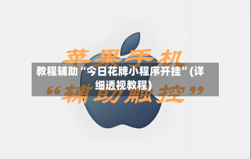 教程辅助“今日花牌小程序开挂”(详细透视教程)