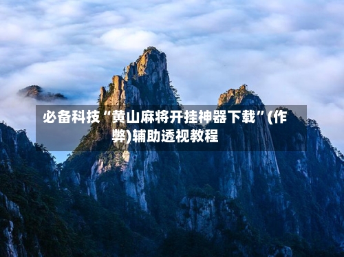 必备科技“黄山麻将开挂神器下载”(作弊)辅助透视教程-第2张图片