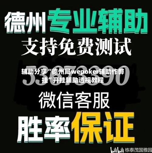 辅助分享“德州局wepoker辅助作弊挂”开挂辅助透视教程-第2张图片