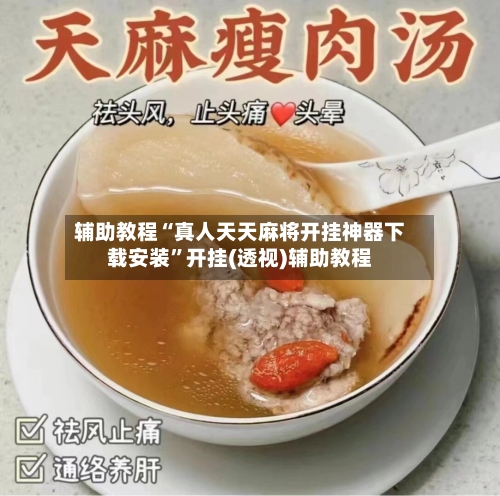 辅助教程“真人天天麻将开挂神器下载安装”开挂(透视)辅助教程