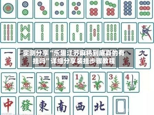 实测分享“乐趣江苏麻将到底真的有挂吗”详细分享装挂步骤教程