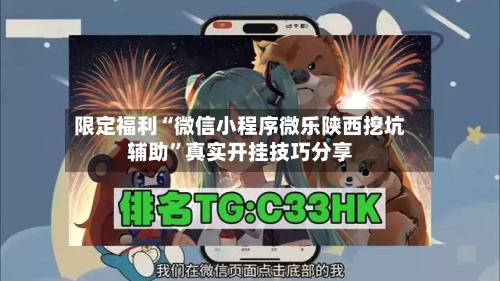 限定福利“微信小程序微乐陕西挖坑辅助”真实开挂技巧分享-第3张图片
