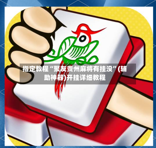 指定教程“聚友贵州麻将有挂没”(辅助神器)开挂详细教程-第2张图片