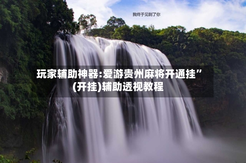 玩家辅助神器:爱游贵州麻将开通挂”(开挂)辅助透视教程