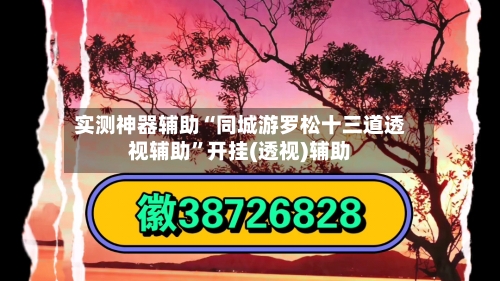 实测神器辅助“同城游罗松十三道透视辅助	”开挂(透视)辅助-第2张图片