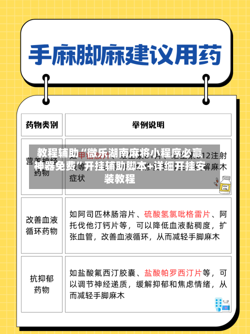 教程辅助“微乐湖南麻将小程序必赢神器免费	”开挂辅助脚本+详细开挂安装教程-第3张图片