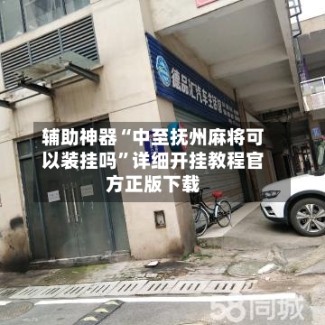 辅助神器“中至抚州麻将可以装挂吗”详细开挂教程官方正版下载-第3张图片