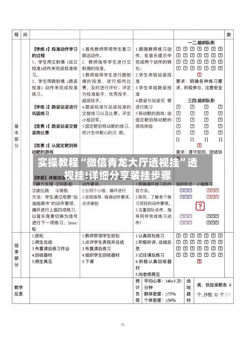 实操教程“微信青龙大厅透视挂”透视挂!详细分享装挂步骤