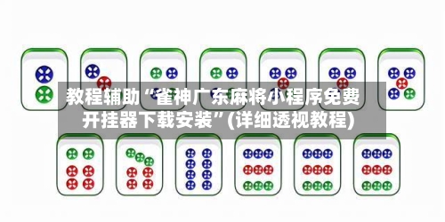 教程辅助“雀神广东麻将小程序免费开挂器下载安装”(详细透视教程)-第2张图片