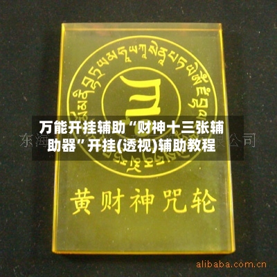 万能开挂辅助“财神十三张辅助器”开挂(透视)辅助教程-第3张图片