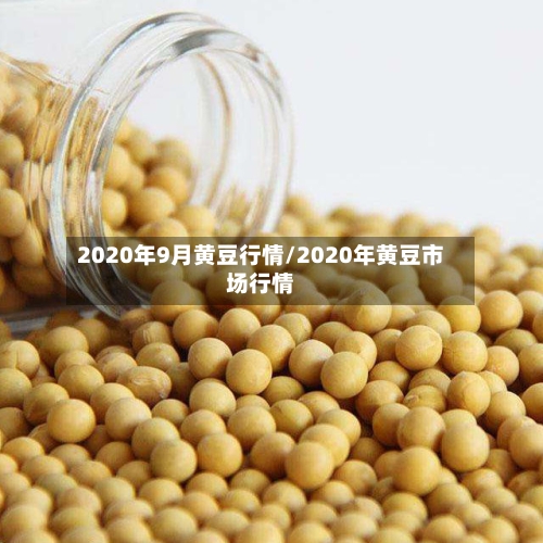 2020年9月黄豆行情/2020年黄豆市场行情-第2张图片