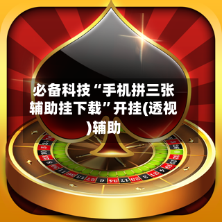 必备科技“手机拼三张辅助挂下载”开挂(透视)辅助-第2张图片