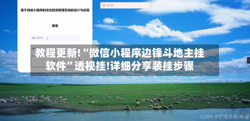 教程更新!“微信小程序边锋斗地主挂软件”透视挂!详细分享装挂步骤-第2张图片