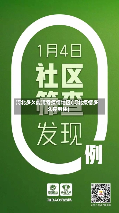河北多久能清零疫情地区(河北疫情多久控制住)