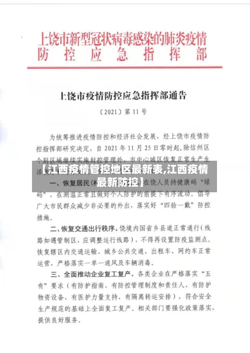【江西疫情管控地区最新表,江西疫情最新防控】-第2张图片