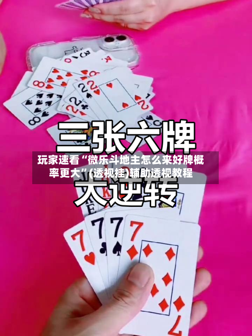 玩家速看“微乐斗地主怎么来好牌概率更大	”(透视挂)辅助透视教程-第2张图片