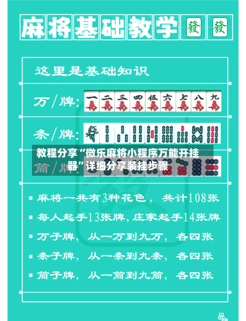 教程分享“微乐麻将小程序万能开挂器”详细分享装挂步骤-第2张图片