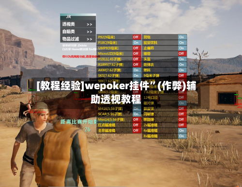 [教程经验]wepoker挂件”(作弊)辅助透视教程