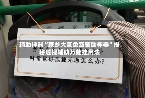 辅助神器“家乡大贰免费辅助神器”揭秘透视辅助万能挂用法-第3张图片
