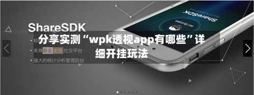 分享实测“wpk透视app有哪些”详细开挂玩法-第2张图片