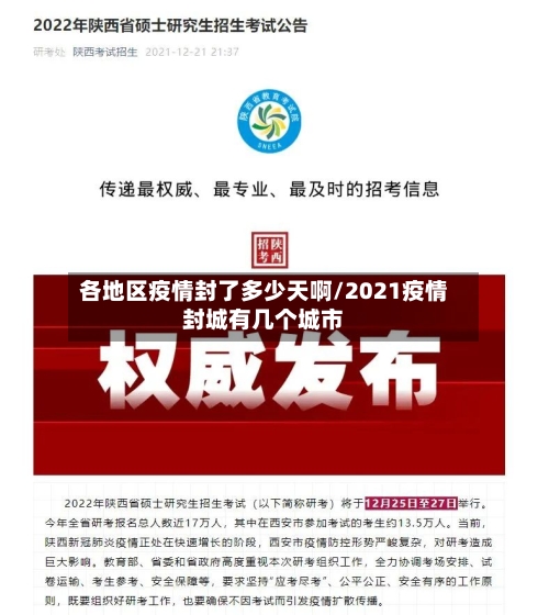 各地区疫情封了多少天啊/2021疫情封城有几个城市-第2张图片