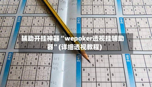 辅助开挂神器“wepoker透视挂辅助器”(详细透视教程)-第2张图片