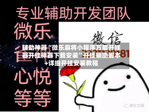 辅助神器“微乐麻将小程序万能开挂器开挂神器下载安装”开挂辅助脚本+详细开挂安装教程-第2张图片