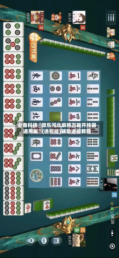 必备科技“微乐河北麻将万能开挂器通用版”(透视挂)辅助透视教程