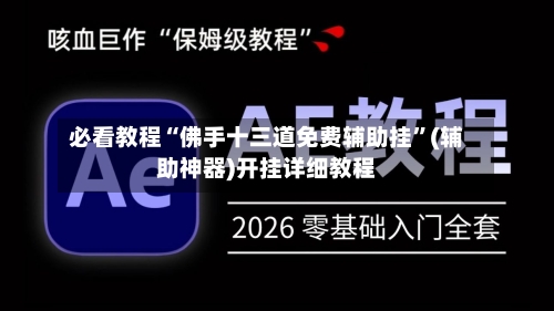 必看教程“佛手十三道免费辅助挂”(辅助神器)开挂详细教程-第2张图片