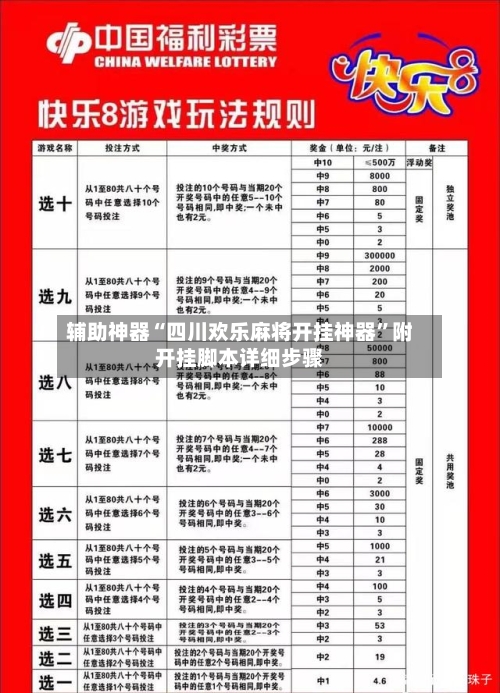 辅助神器“四川欢乐麻将开挂神器	”附开挂脚本详细步骤-第2张图片