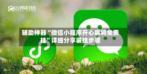 辅助神器“微信小程序开心麻将免费挂”详细分享装挂步骤-第2张图片