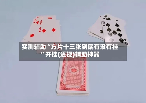 实测辅助“方片十三张到底有没有挂”开挂(透视)辅助神器